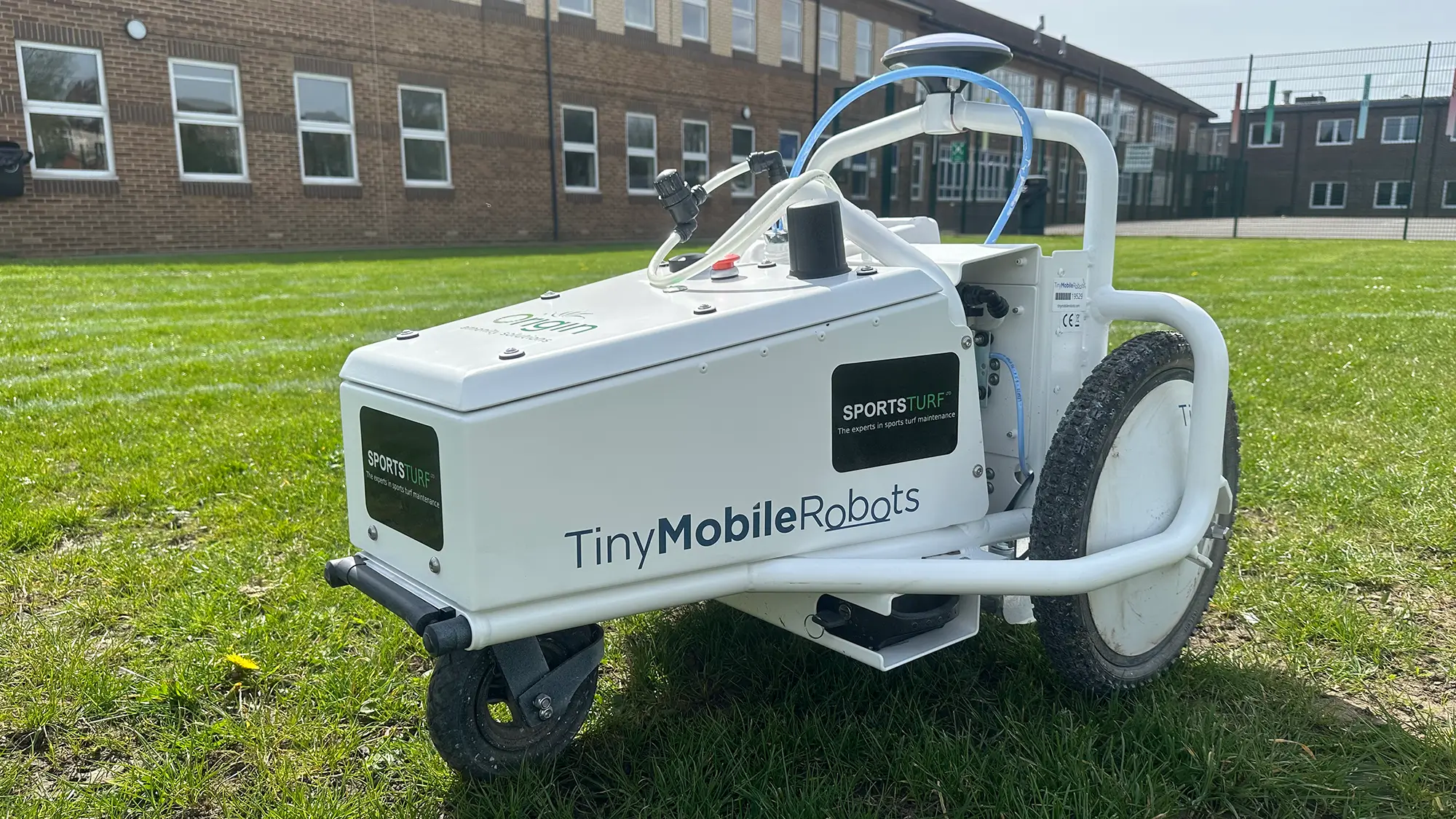 Sports Pitch Line Marking Robot